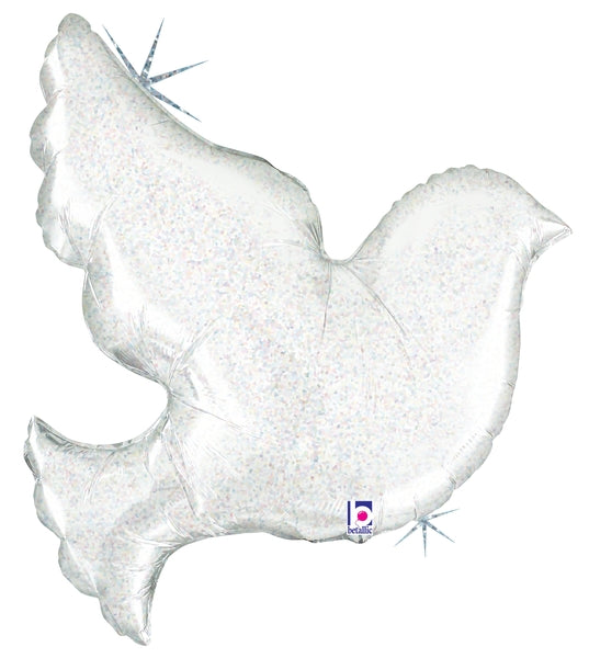 Betallic 31" Holographic Dove Supershape