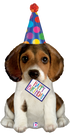 Betallic 37" Birthday Puppy