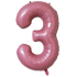 40" Number Pastel Pink