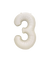 Alive Balloon Co 28" Number White Sand