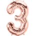 35" Number Rose Gold