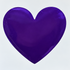 Alive Balloon Co 10" Heart Purple