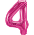 16" Number Hot Pink