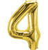 35" Number Gold