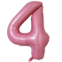40" Number Pastel Pink