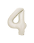 Alive Balloon Co 28" Number White Sand