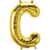Alive Balloon Co 34" Letter Gold