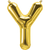 Alive Balloon Co 34" Letter Gold