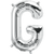 Alive Balloon Co 34" Letter Silver