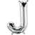 Alive Balloon Co 34" Letter Silver