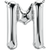 Alive Balloon Co 34" Letter Silver