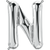 Alive Balloon Co 34" Letter Silver