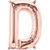 Alive Balloon Co 14" Letter Rose Gold