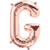 Alive Balloon Co 14" Letter Rose Gold