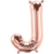 Alive Balloon Co 14" Letter Rose Gold