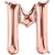 Alive Balloon Co 14" Letter Rose Gold