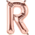 Alive Balloon Co 14" Letter Rose Gold