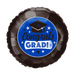 18" Congrats Grad Blue Foil