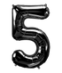 40" Number Black