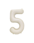 Alive Balloon Co 28" Number White Sand