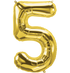35" Number Gold