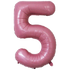 40" Number Pastel Pink