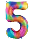 40" Number Rainbow