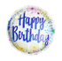 18" Happy Birthday Explosions Foil
