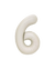 Alive Balloon Co 28" Number White Sand