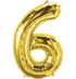 35" Number Gold