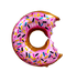 40" Donut With Bite Foil