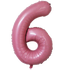 40" Number Pastel Pink