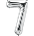 16" Number Silver