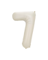 16" Number White Sand