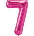 16" Number Hot Pink