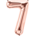 35" Number Rose Gold