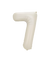Alive Balloon Co 28" Number White Sand