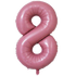 40" Number Pastel Pink