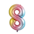 40" Number V Gradient
