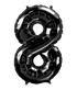 40" Number Black