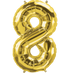 35" Number Gold