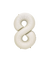Alive Balloon Co 28" Number White Sand