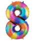 40" Number Rainbow