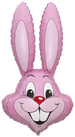 Flexmetal 35" Pink Bunny Rabbit Head