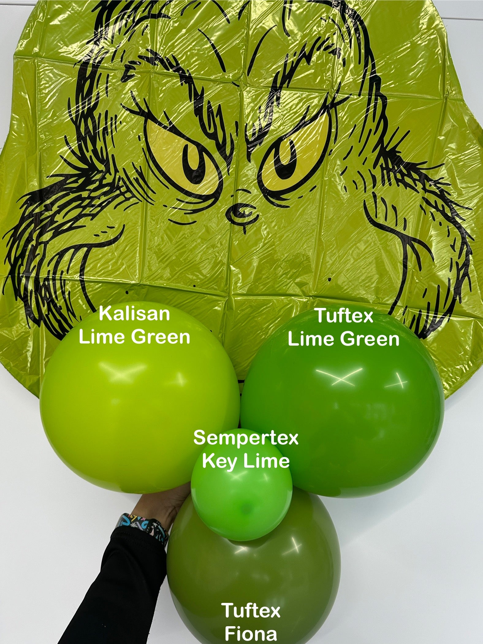 Anagram Christmas Grinch Head