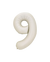 Alive Balloon Co 28" Number White Sand