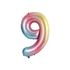 40" Number V Gradient