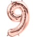 35" Number Rose Gold