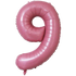 40" Number Pastel Pink