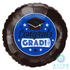 Alive Balloon Co 18" Congrats Grad Blue